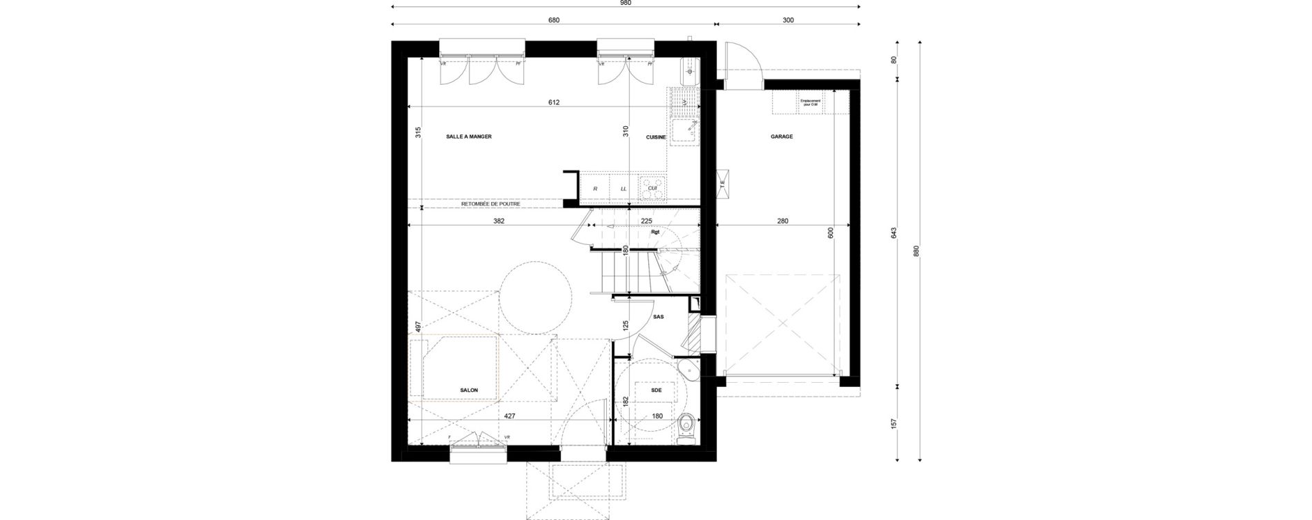 Maison T4 de 90,58 m2 &agrave; Ormoy Centre