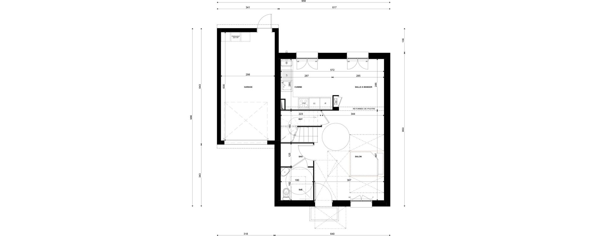 Maison T4 de 80,73 m2 &agrave; Ormoy Centre