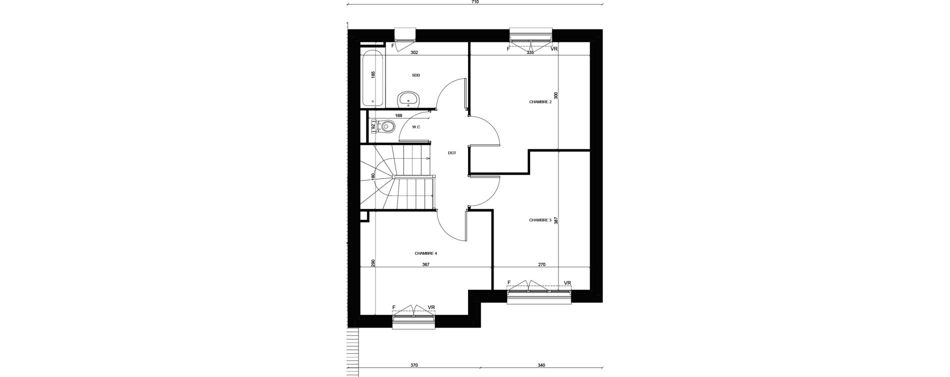 Maison T5 de 103,08 m2 &agrave; Ormoy Centre