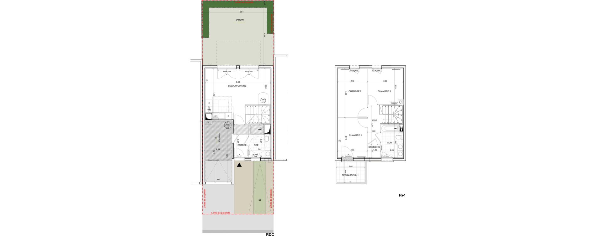 Maison T4 de 82,50 m2 &agrave; Ormoy Centre
