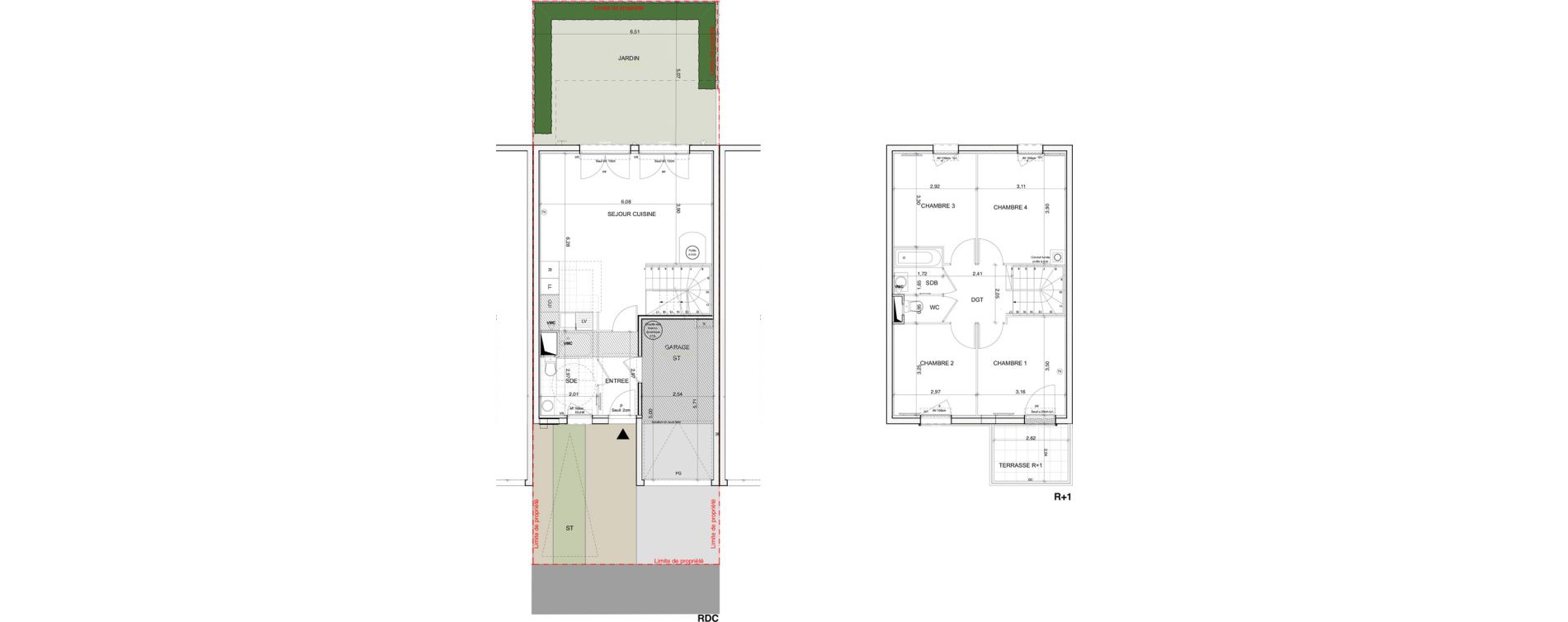 Maison T5 de 94,90 m2 &agrave; Ormoy Centre