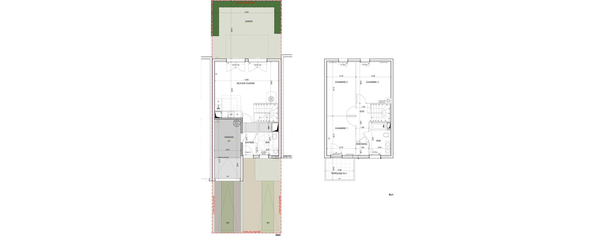 Maison T4 de 89,90 m2 &agrave; Ormoy Centre