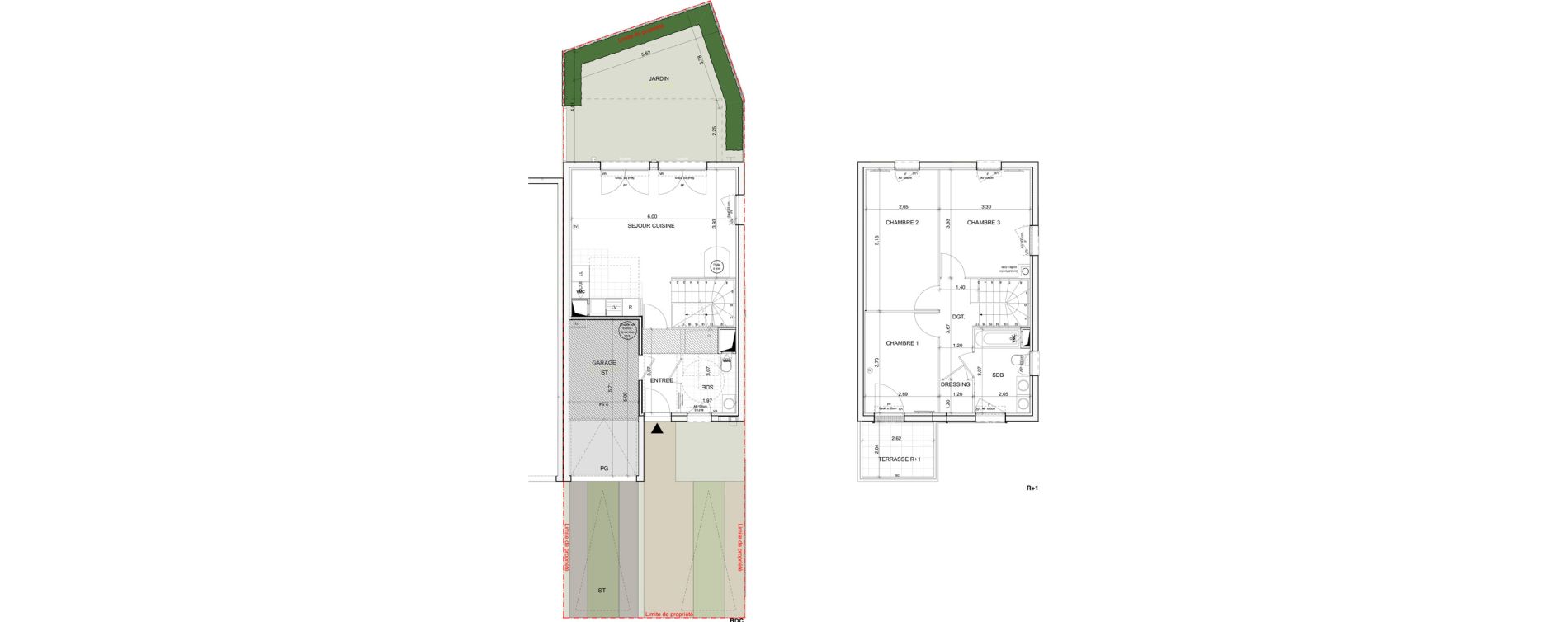 Maison T4 de 88,70 m2 &agrave; Ormoy Centre