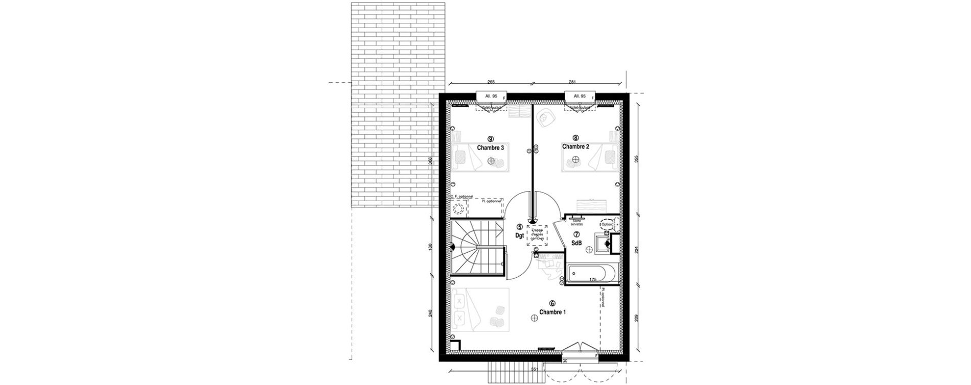 Maison T4 de 80,40 m2 &agrave; Ormoy Centre