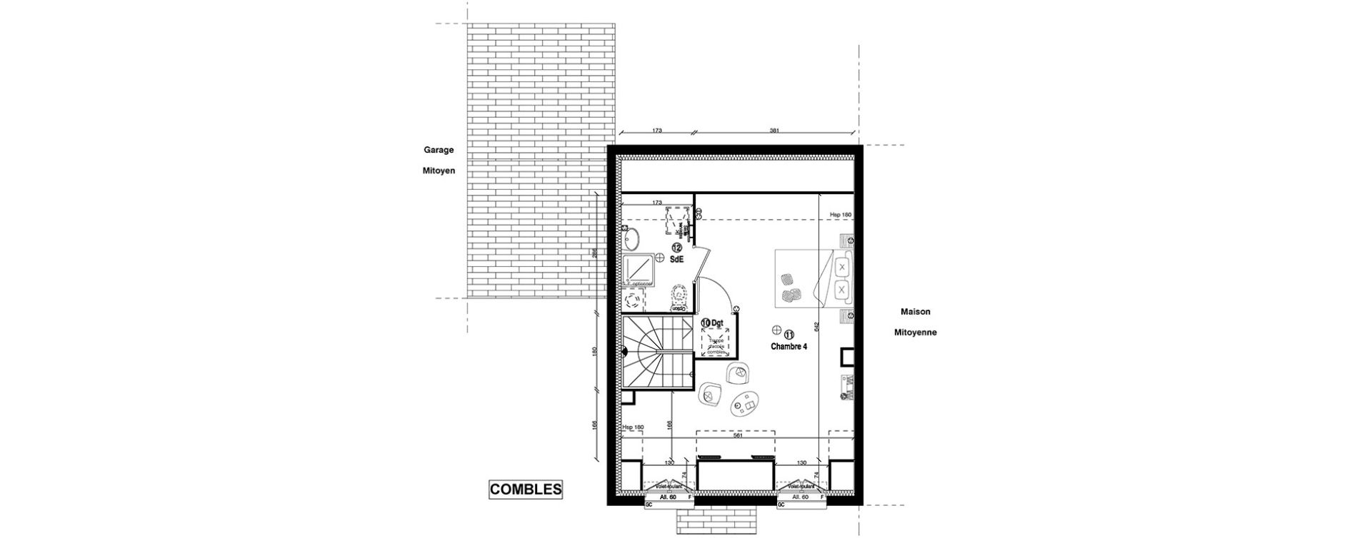 Maison T5 de 109,80 m2 &agrave; Ormoy Centre