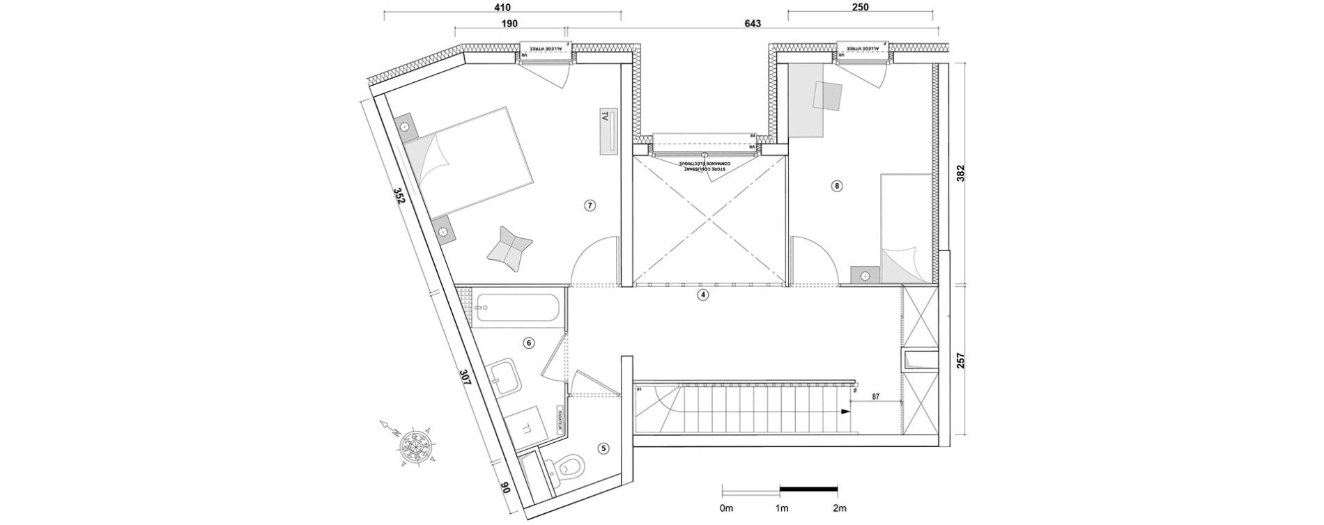 Duplex T3 de 69,80 m2 &agrave; Ris-Orangis Val de ris