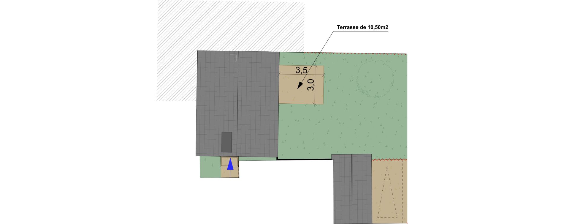 Maison T4 de 80,10 m2 &agrave; Villejust La folie bessin