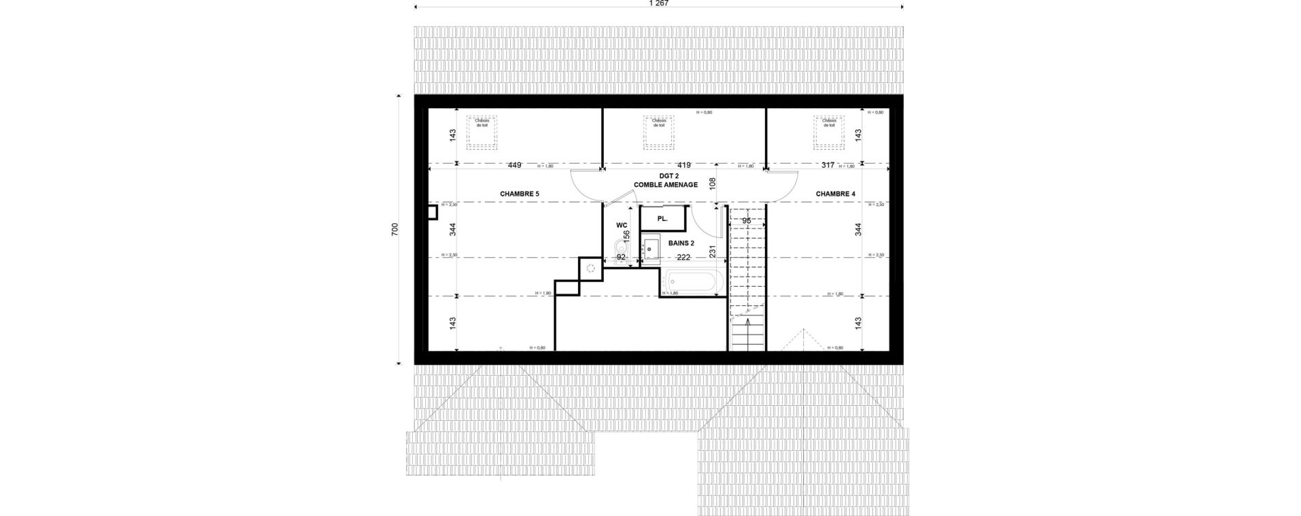 Maison T6 de 103,13 m2 &agrave; Yerres Gros bois mare armee sabliere