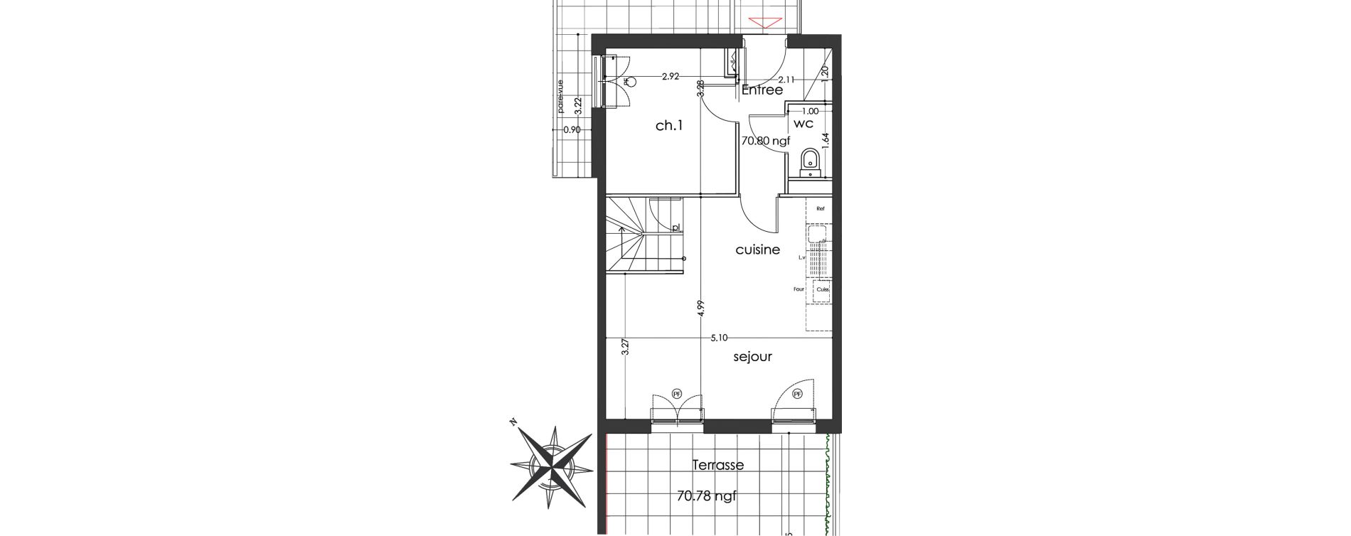 Maison T6 de 116,10 m2 &agrave; Antony Centre