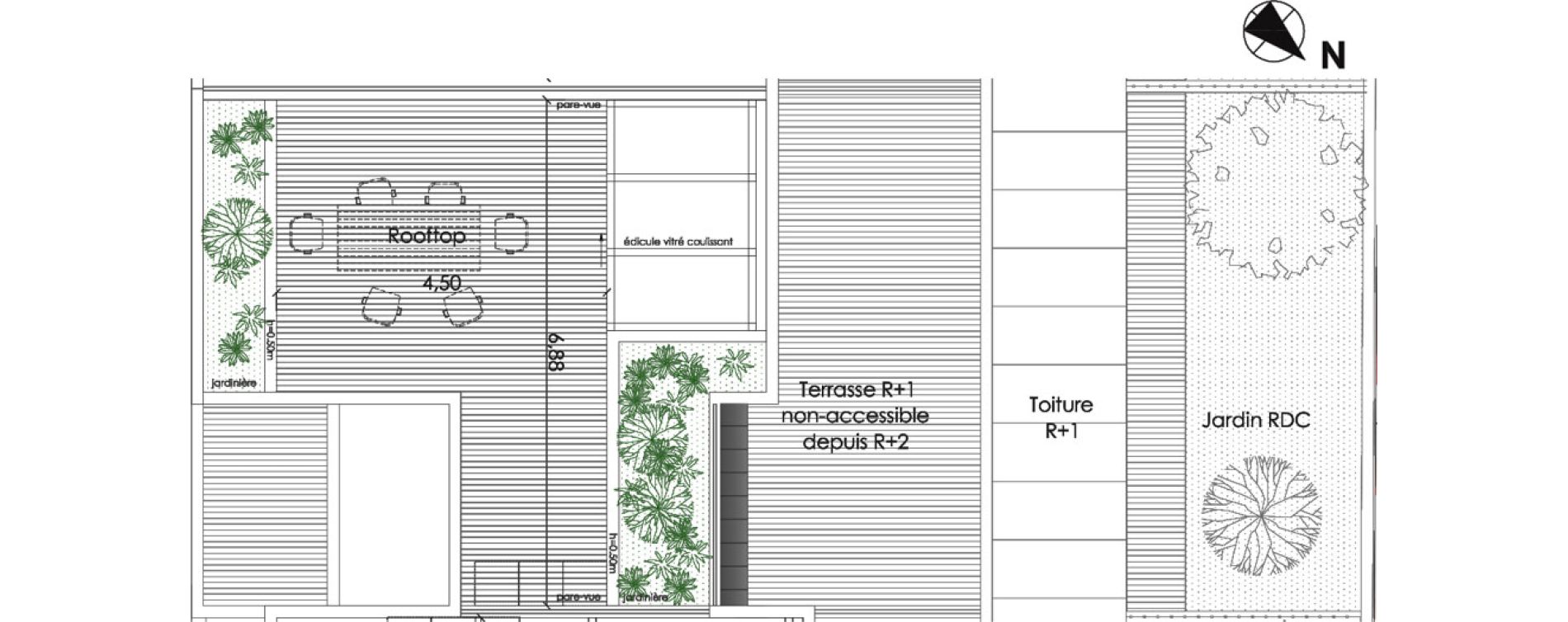 Appartement T5 de 112,55 m2 &agrave; Asni&egrave;res-Sur-Seine Gresillons - quartier de seine