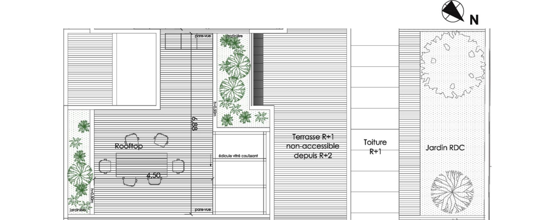 Appartement T5 de 112,57 m2 &agrave; Asni&egrave;res-Sur-Seine Gresillons - quartier de seine