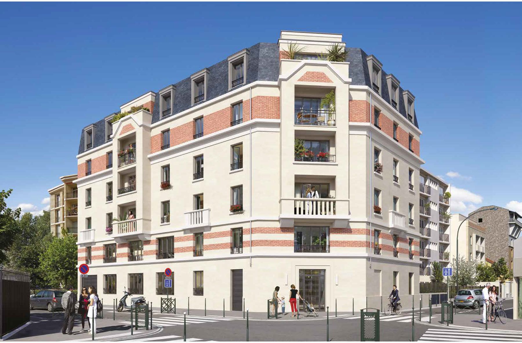 Villa des Arts à AsnièressurSeine programme neuf