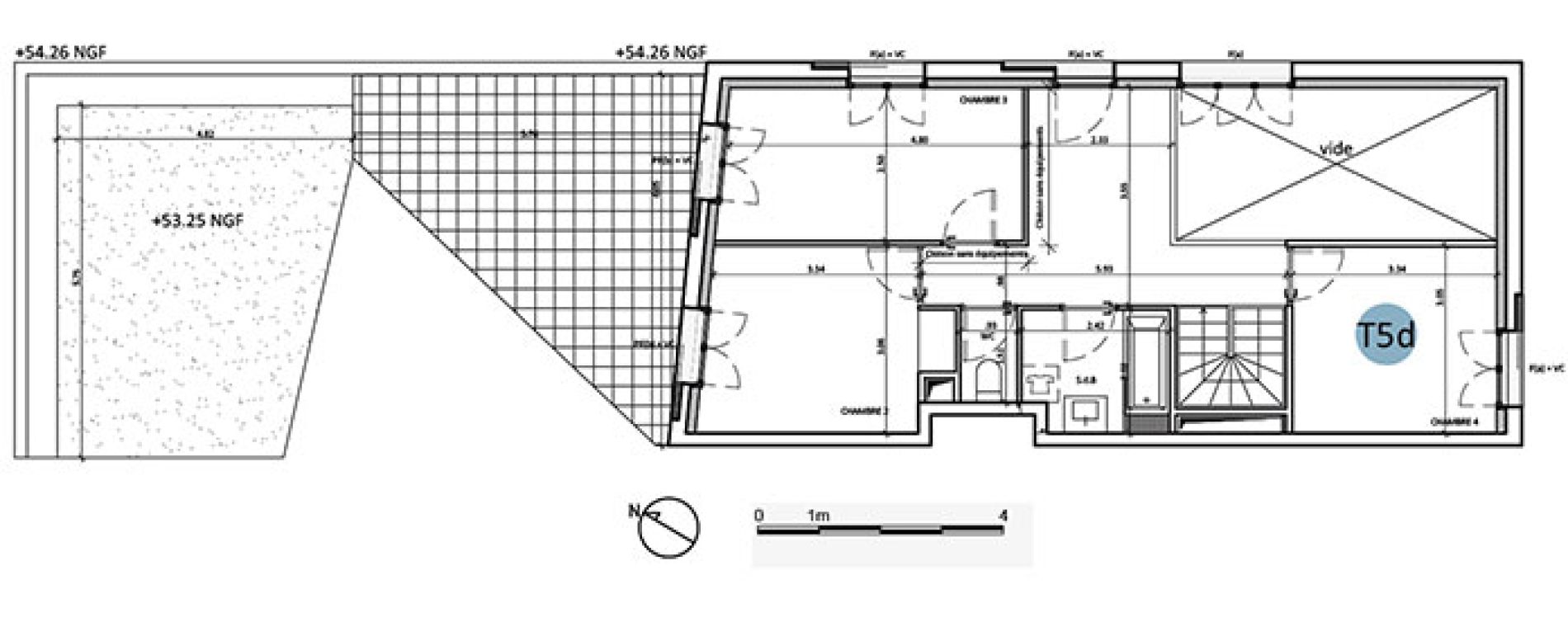 Duplex T5 de 108,60 m2 &agrave; Boulogne-Billancourt Billancourt &ndash; rives de seine