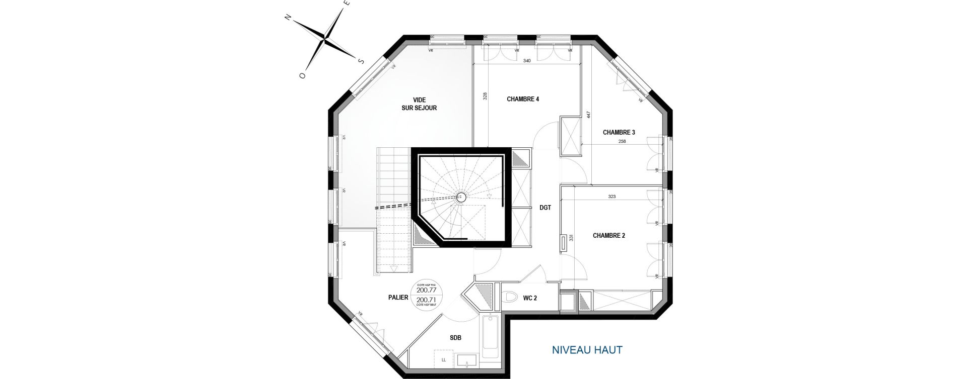 Appartement T5 de 136,13 m2 &agrave; Clamart Grand canal