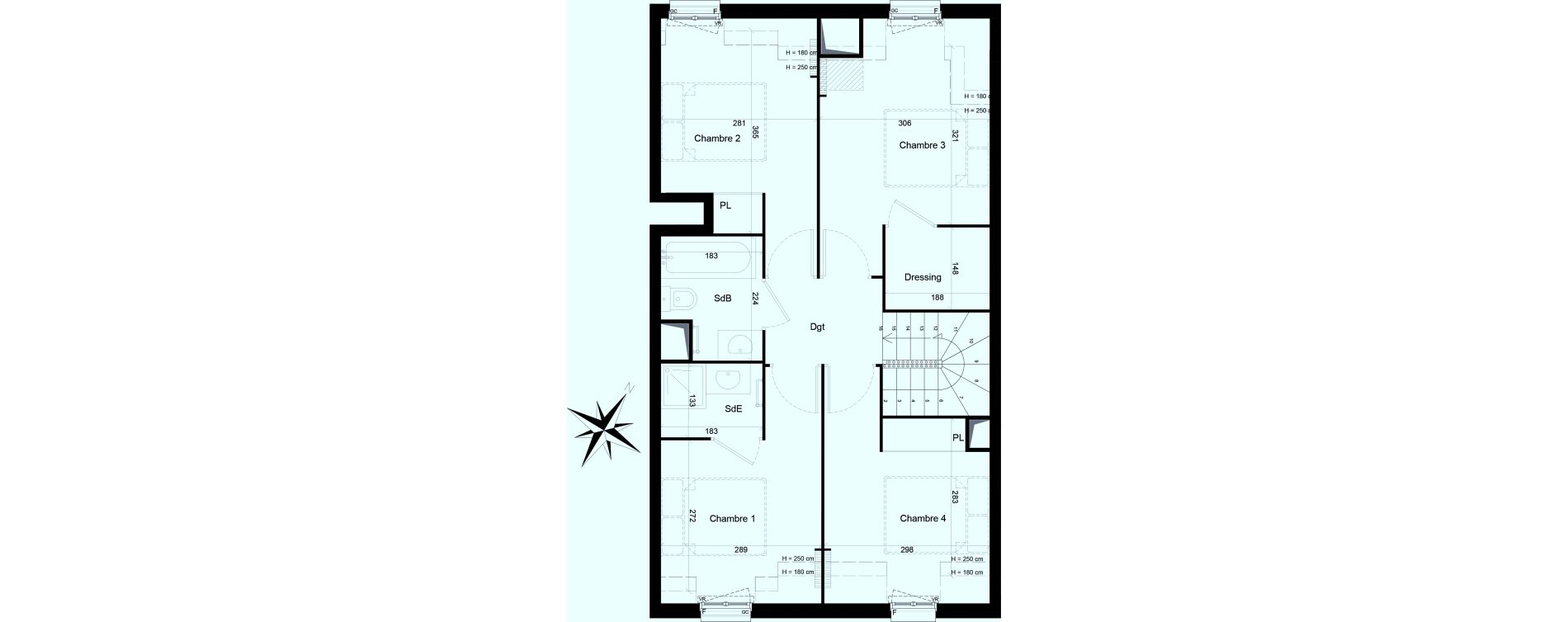 Appartement T5 de 87,61 m2 &agrave; Clamart Trivaux - la garenne