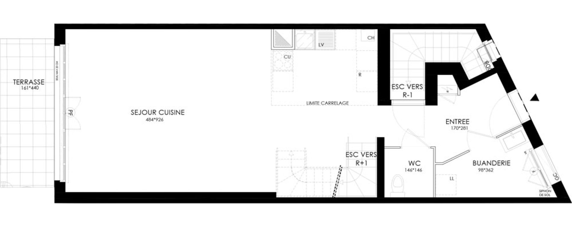 Appartement T6 de 168,97 m2 &agrave; Clamart Grand canal