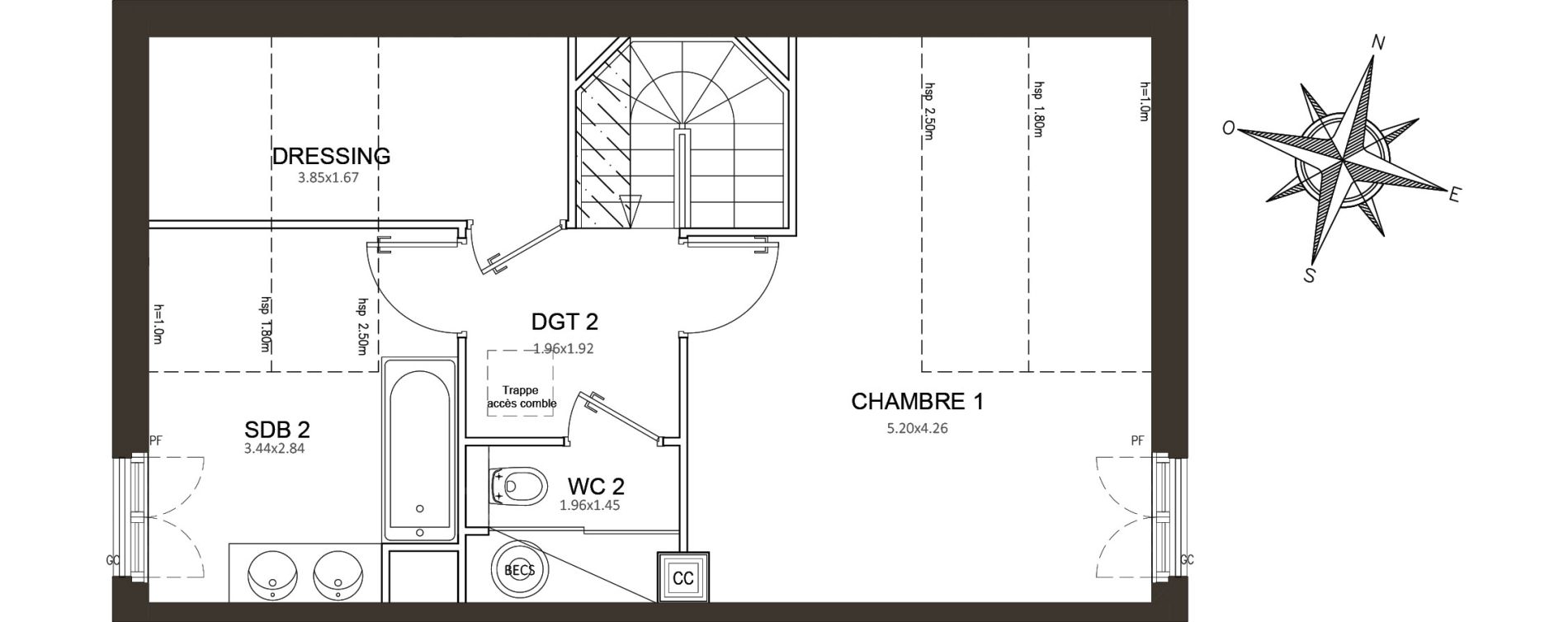 Maison T5 de 122,00 m2 &agrave; Clamart Schneider-percy