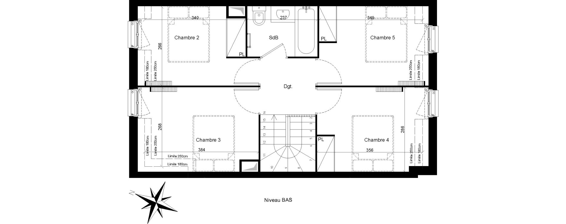 Duplex T6 de 96,74 m2 &agrave; Clamart Trivaux - la garenne