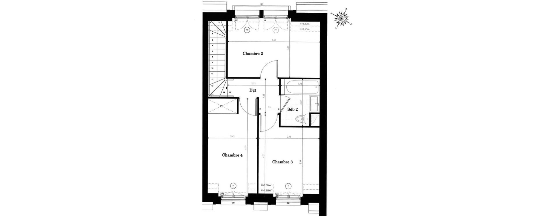 Appartement T5 de 114,70 m2 &agrave; Clamart Panorama