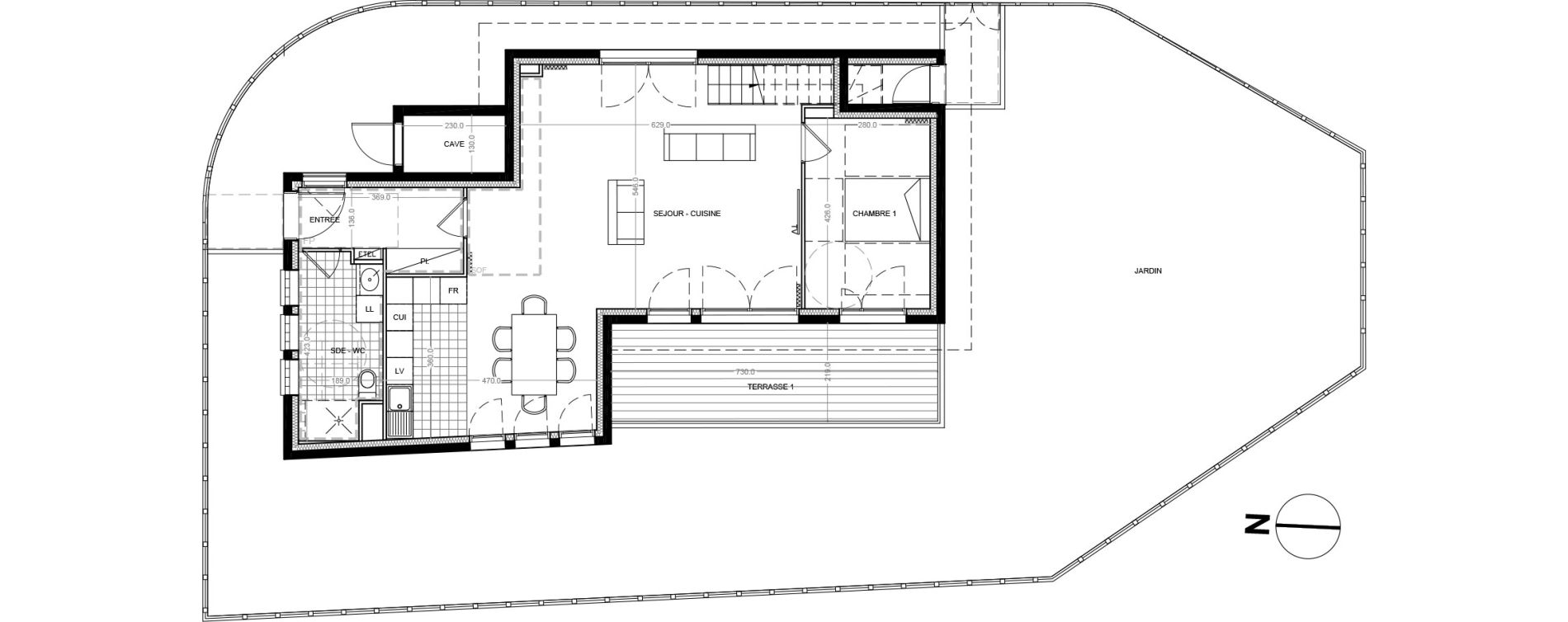 Appartement T5 de 120,10 m2 &agrave; Colombes Foss&eacute;s-jean - bouvier