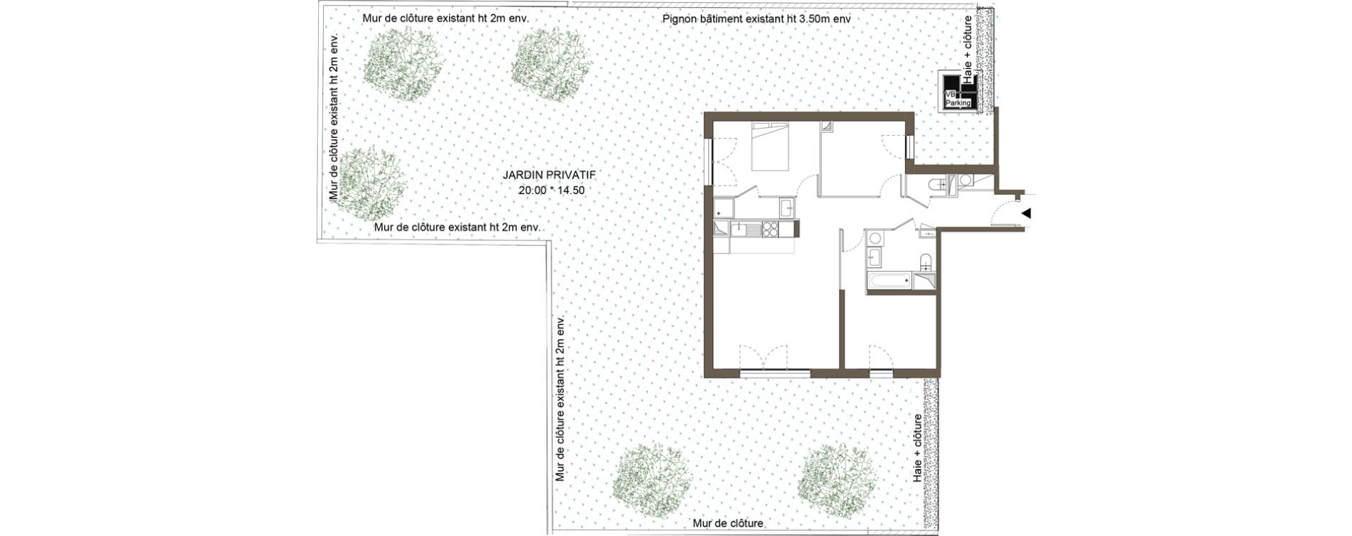 Appartement T4 de 79,45 m2 &agrave; Colombes Gabriel p&eacute;ri - estiennes d orves