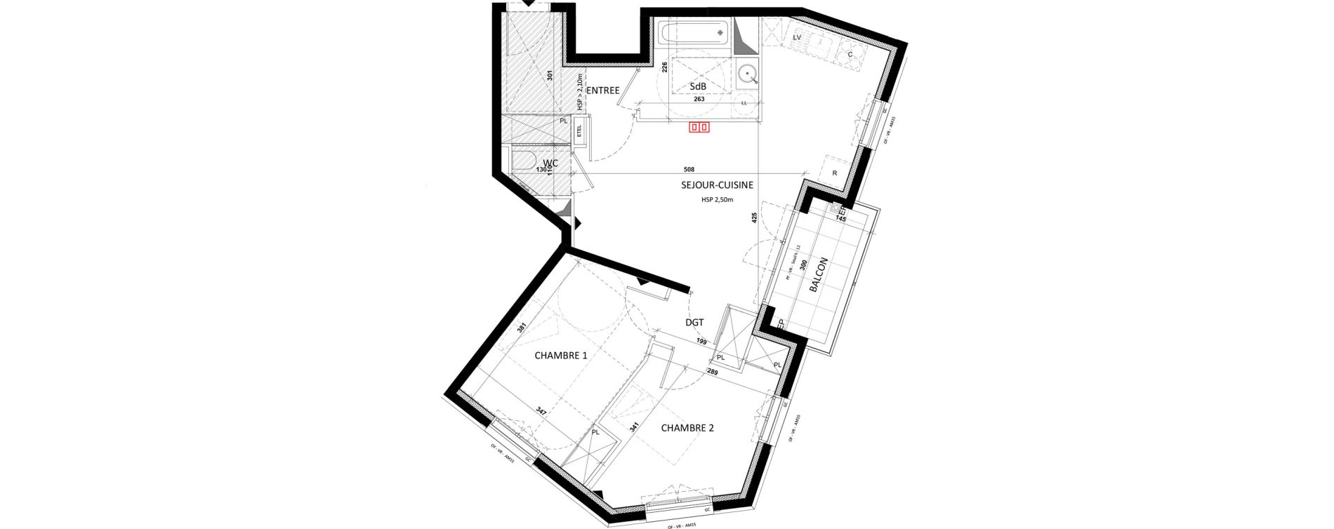 Appartement T3 de 61,80 m2 &agrave; Fontenay-Aux-Roses Val content