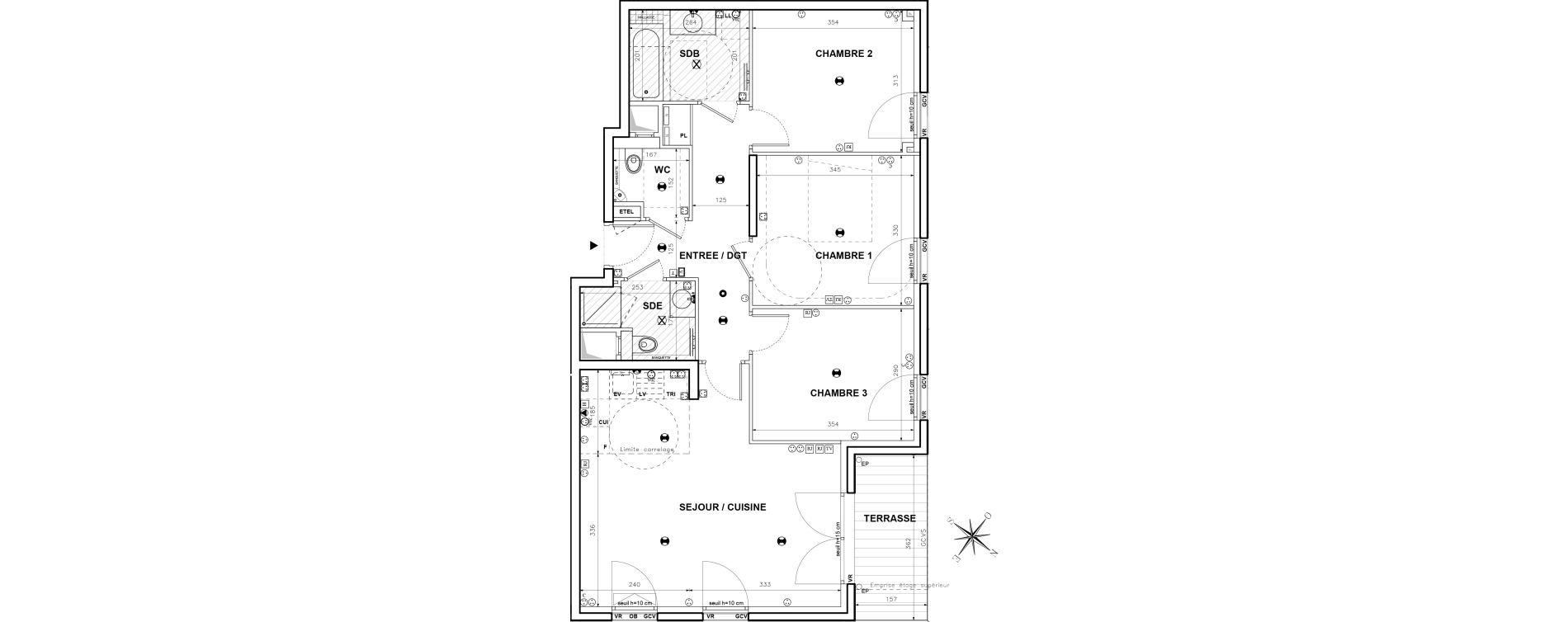 Appartement T4 de 80,26 m2 &agrave; Issy-Les-Moulineaux Centre