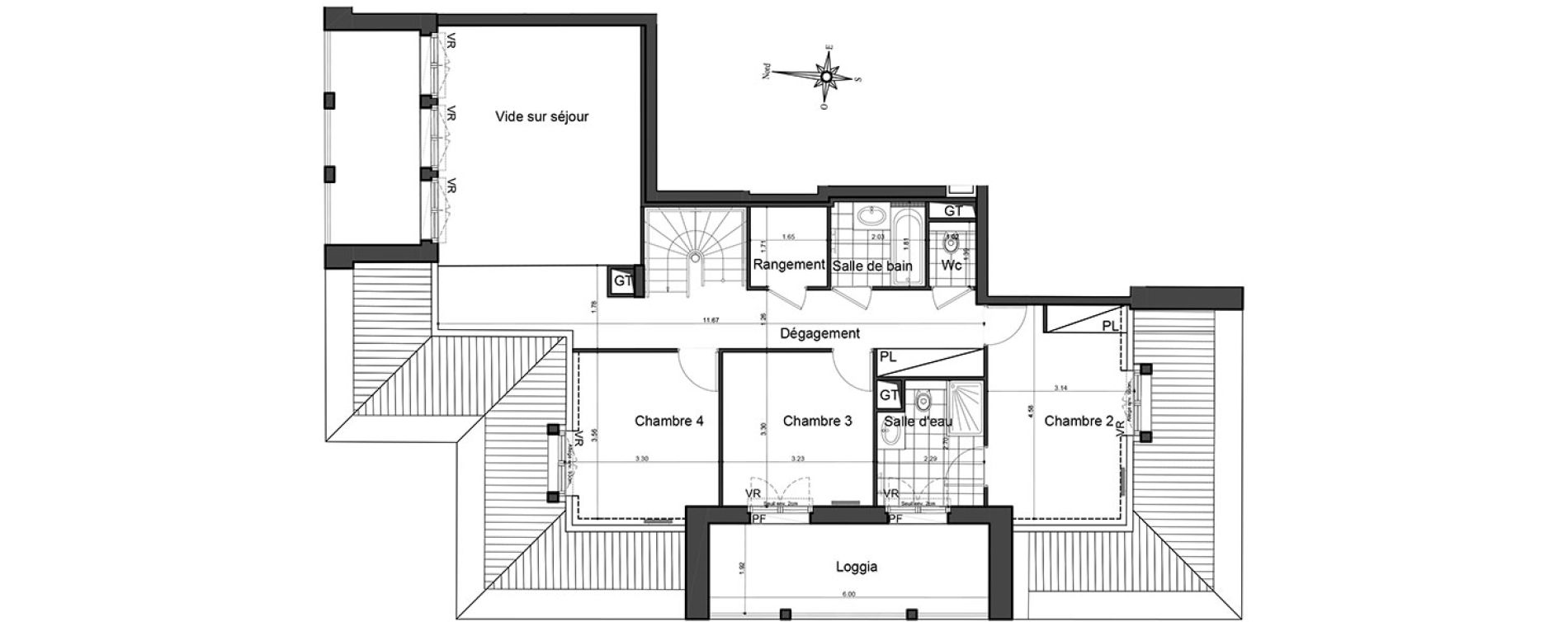 Appartement T5 de 173,60 m2 &agrave; Puteaux Les bergeres