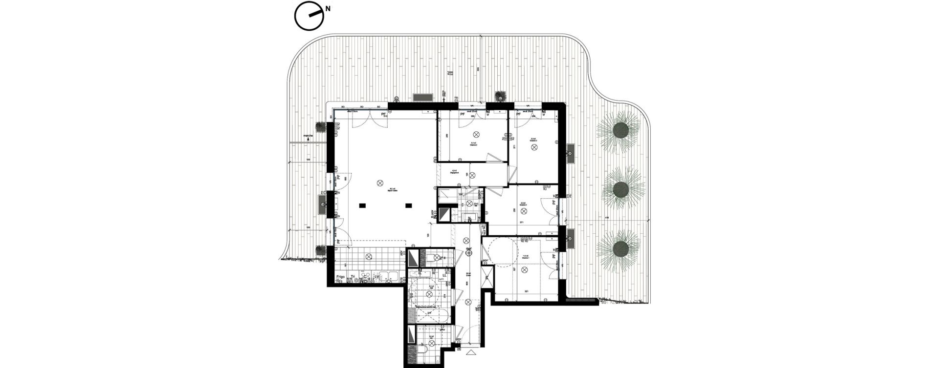 Appartement T5 de 109,50 m2 &agrave; Rueil-Malmaison L'arsenal