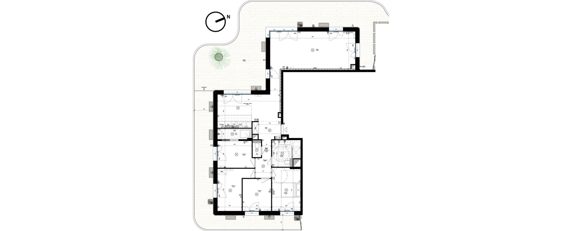 Appartement T5 de 114,10 m2 &agrave; Rueil-Malmaison L'arsenal