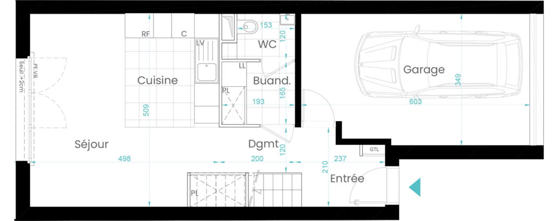 Maison T4 de 98,94 m2 &agrave; Rueil-Malmaison Les coteaux - centre