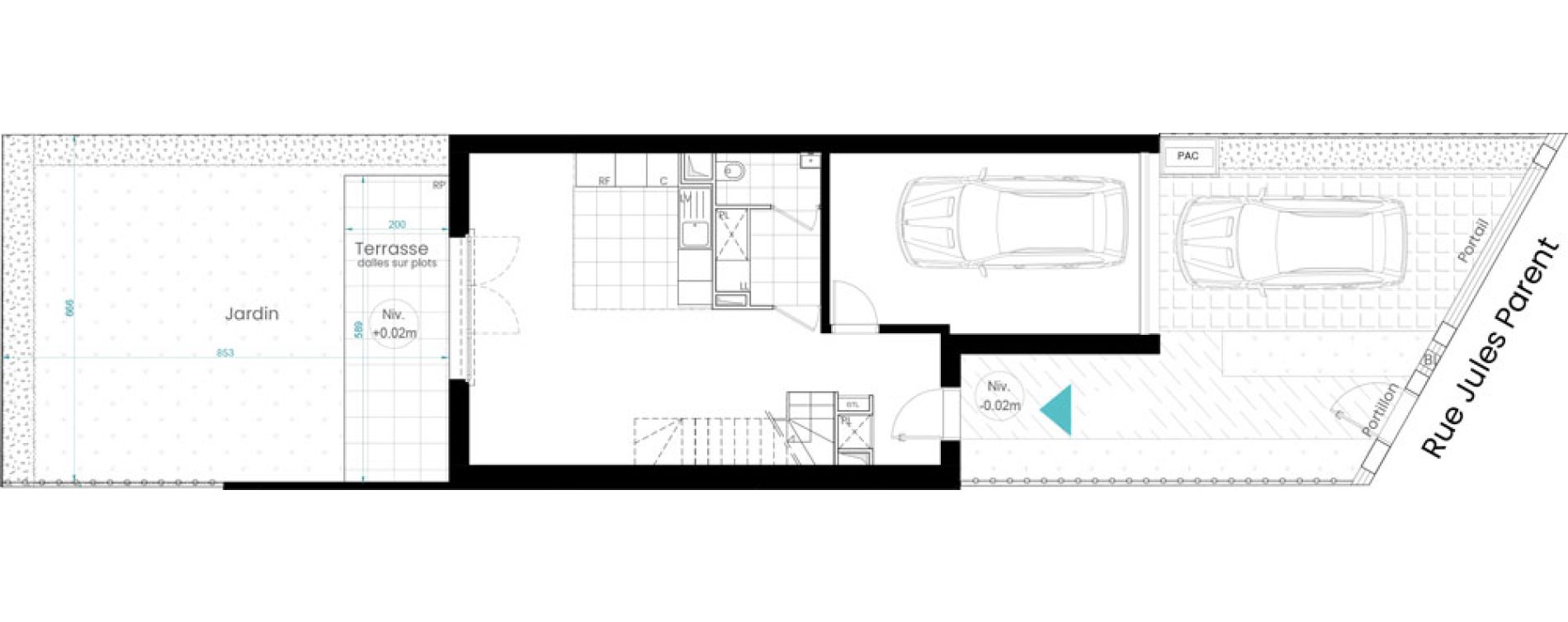 Maison T5 de 113,26 m2 &agrave; Rueil-Malmaison Les coteaux - centre