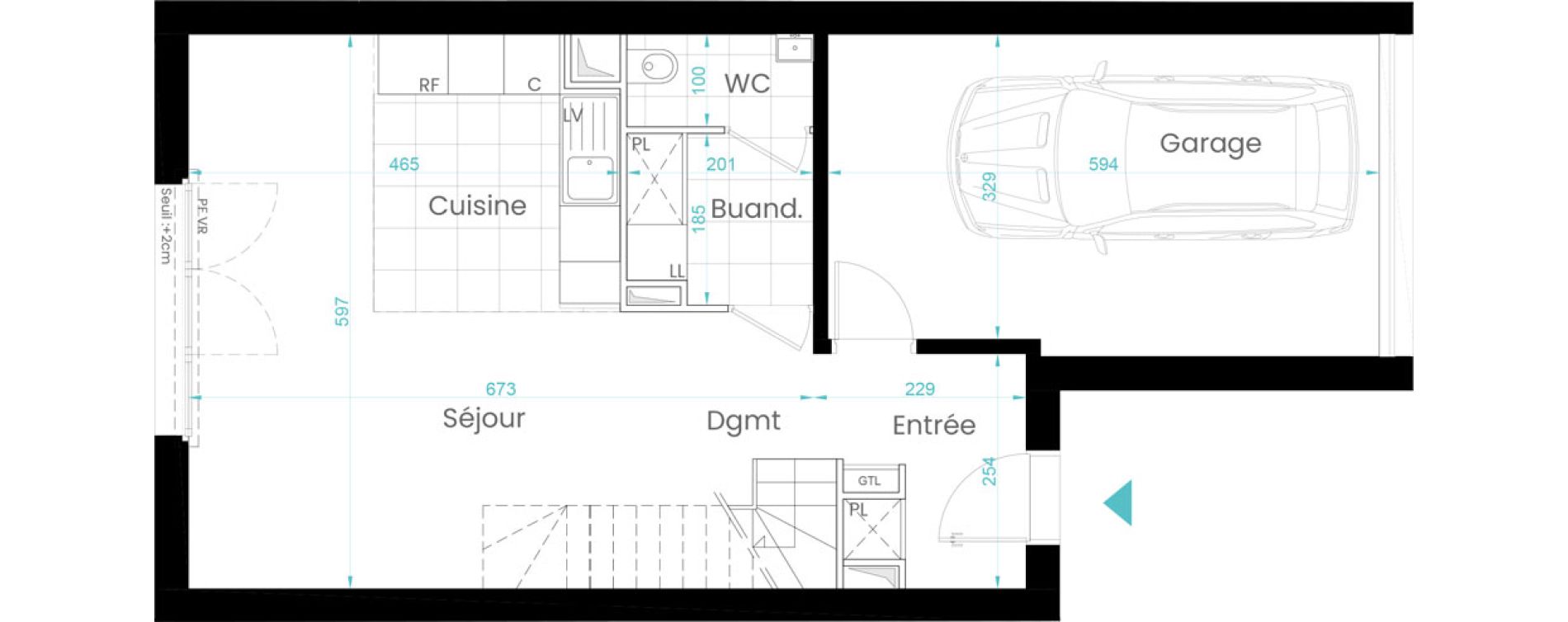 Maison T5 de 113,26 m2 &agrave; Rueil-Malmaison Les coteaux - centre