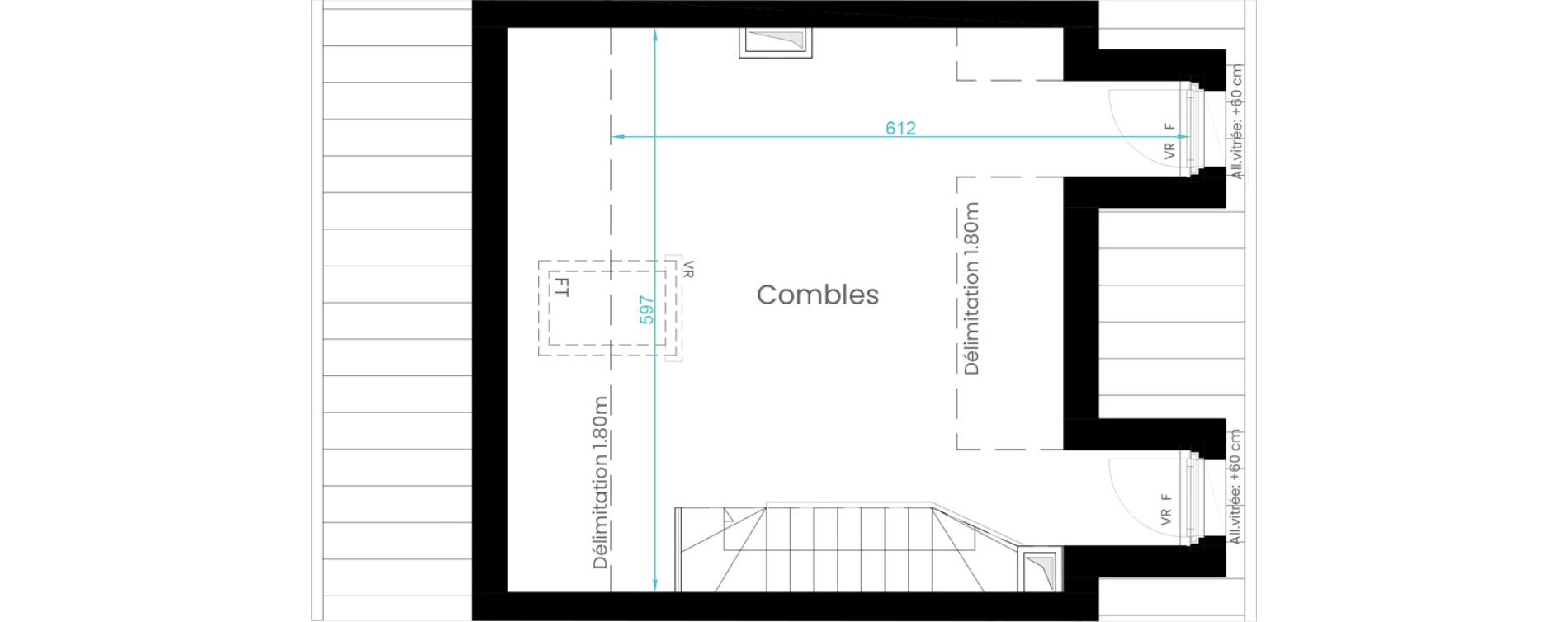 Maison T5 de 113,26 m2 &agrave; Rueil-Malmaison Les coteaux - centre