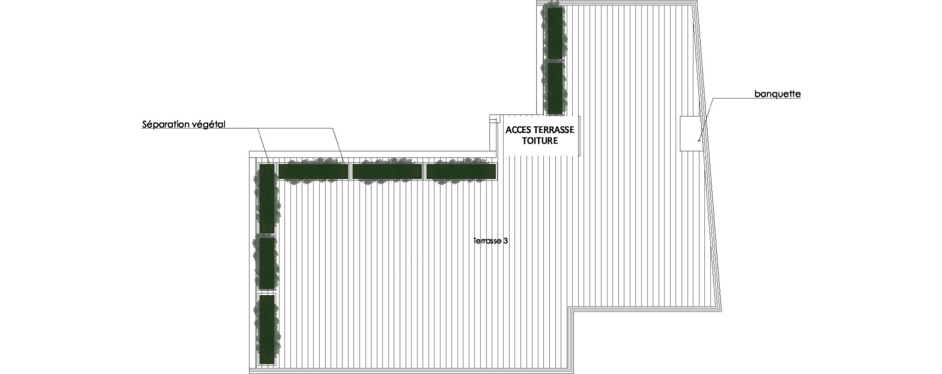 Duplex T5 de 112,70 m2 &agrave; Saint-Cloud Centre