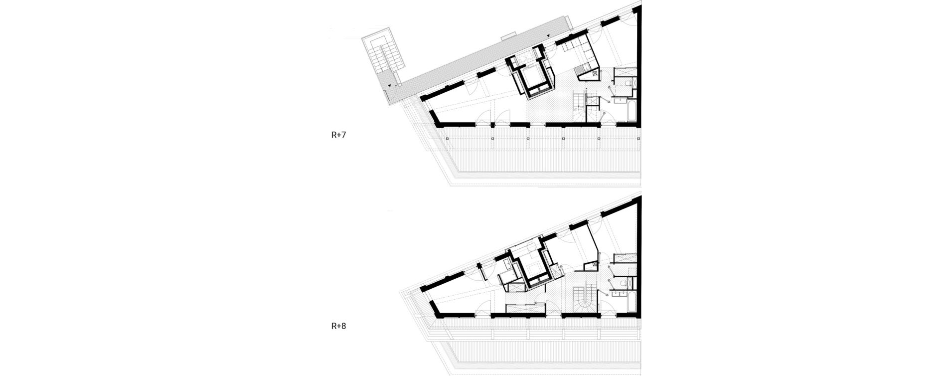 Duplex T5 de 140,80 m2 &agrave; Paris 