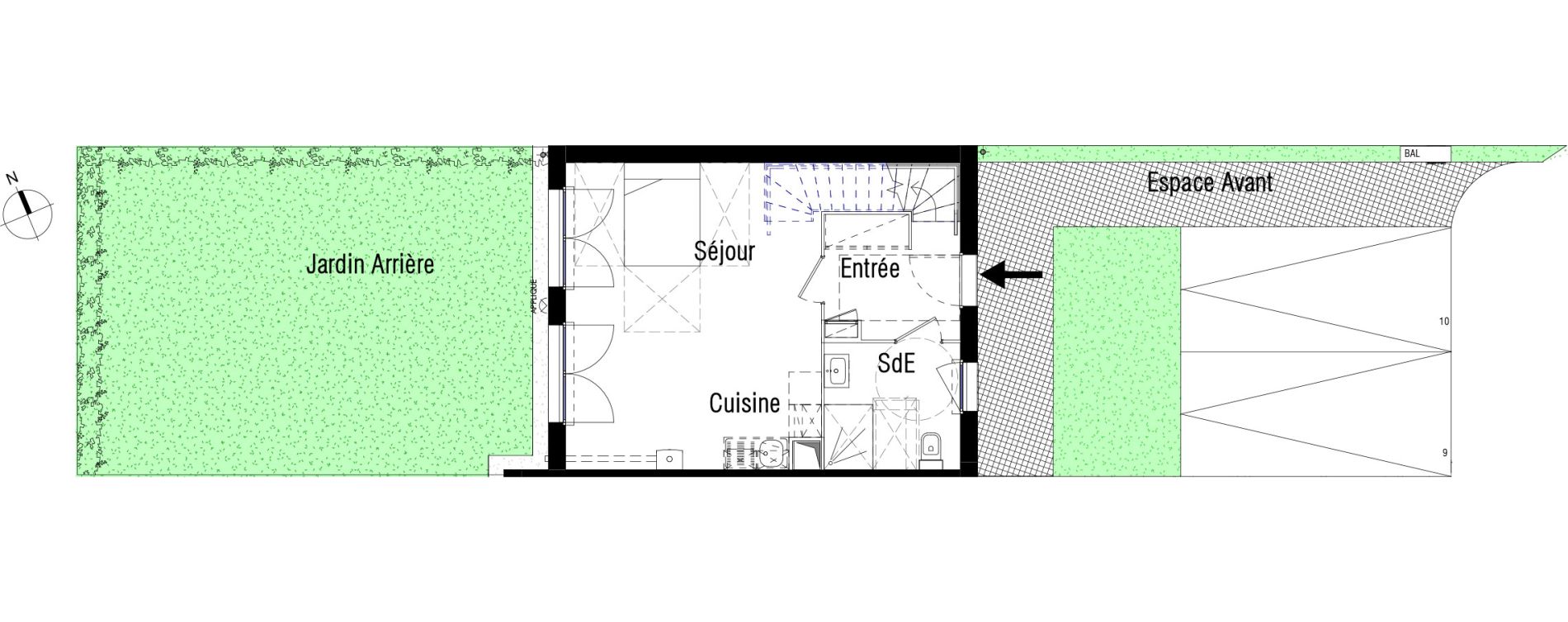 Maison T3 de 73,90 m2 &agrave; Boissise-Le-Roi Centre
