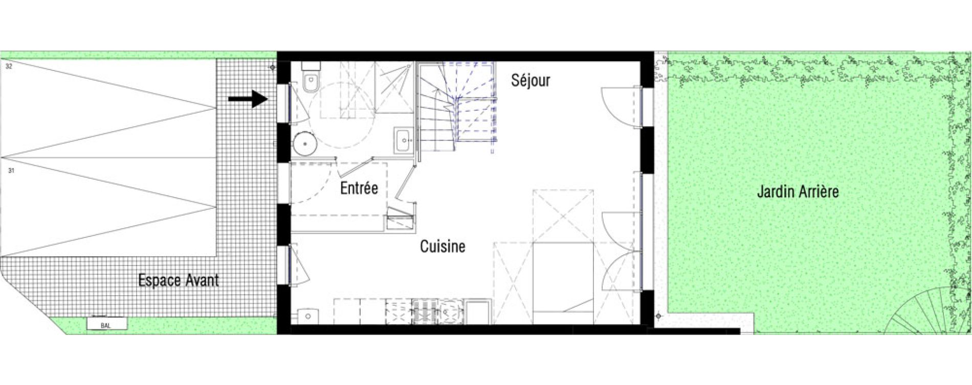 Maison T4 de 89,98 m2 &agrave; Boissise-Le-Roi Centre