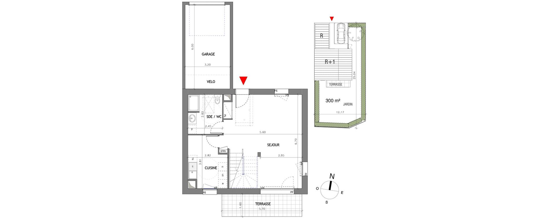 Maison T5 de 96,15 m2 &agrave; Bussy-Saint-Georges Bussy st georges