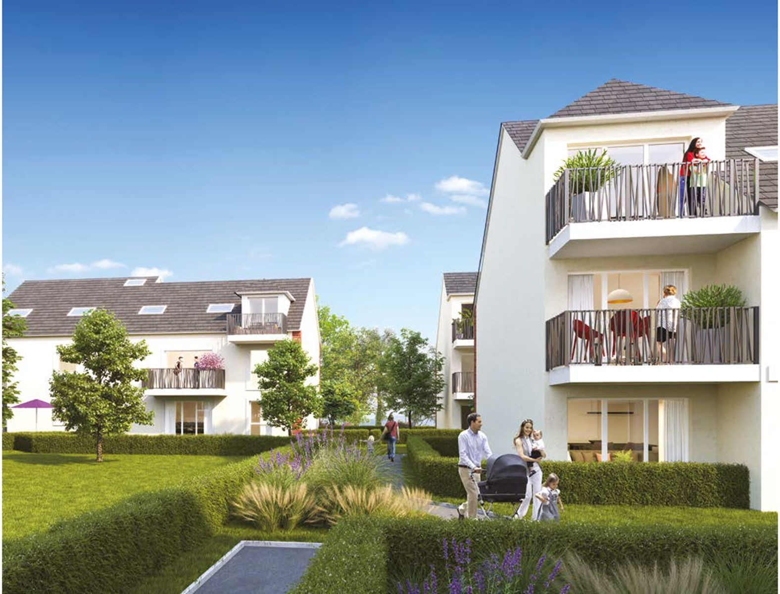 Le Domaine des Arts à ChevryCossigny programme neuf