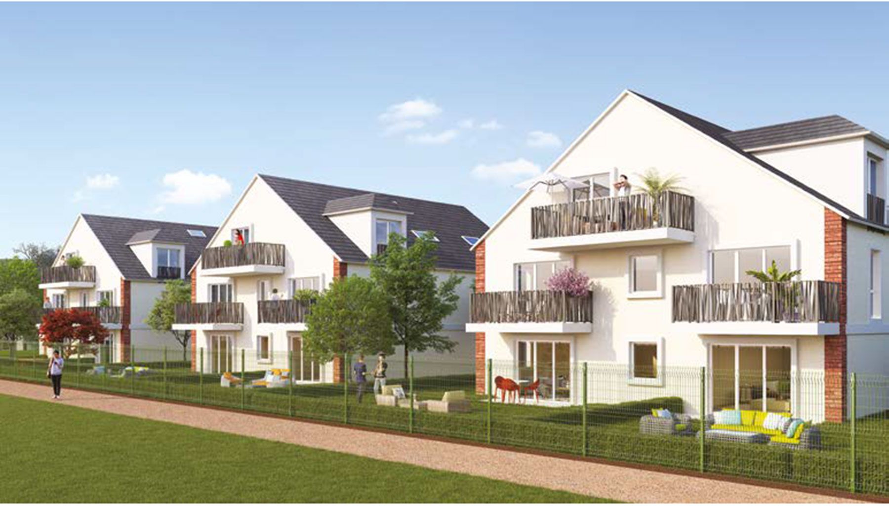 Le Domaine des Arts à ChevryCossigny programme neuf