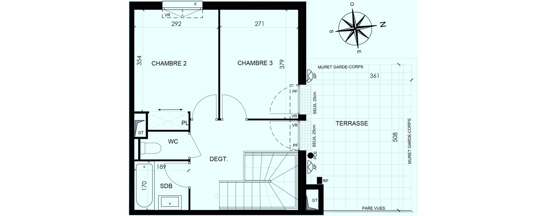 Appartement T4 de 85,42 m2 &agrave; Claye-Souilly Bois des granges