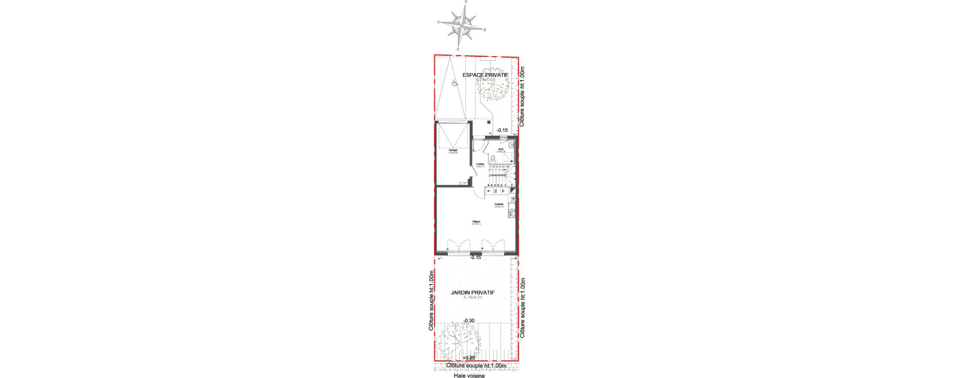 Maison T4 de 93,54 m2 &agrave; Combs-La-Ville Centre