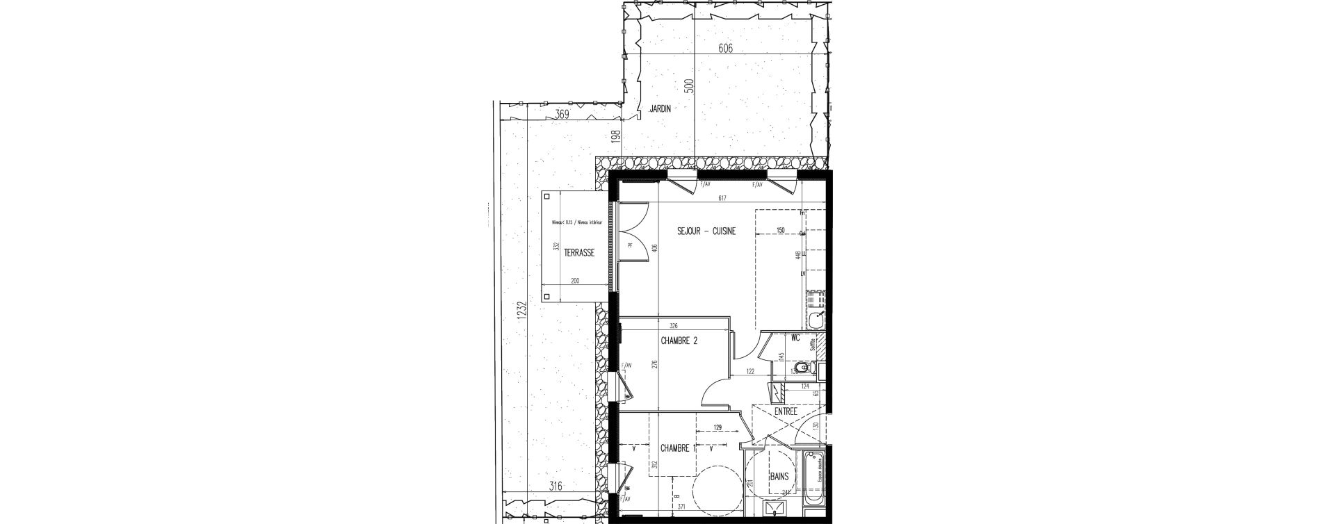 Appartement T3 de 60,23 m2 &agrave; Coulommiers Centre