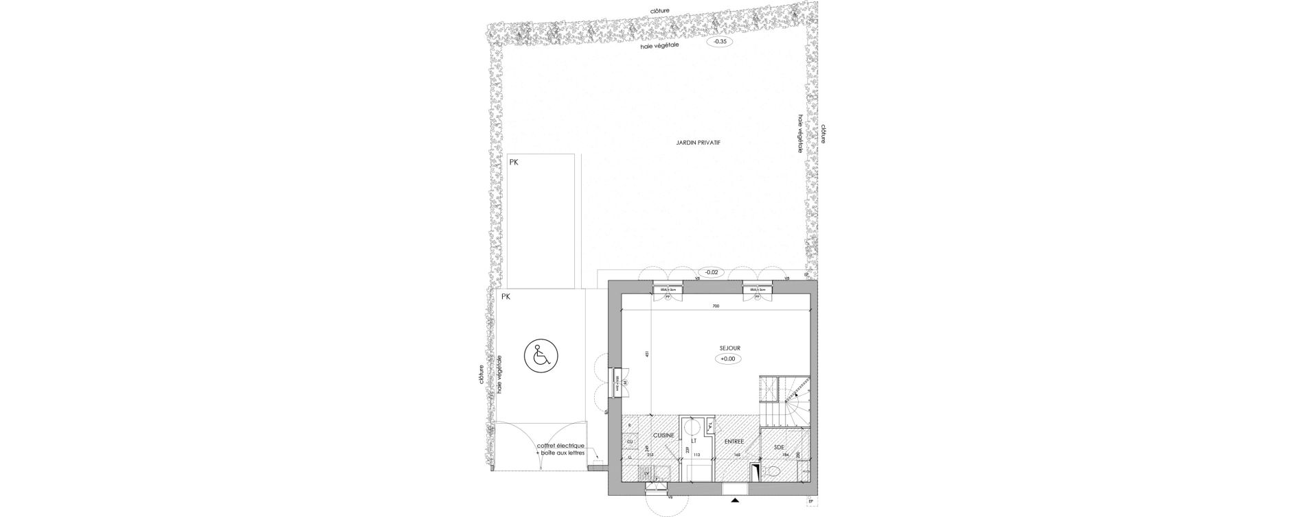 Maison T4 de 89,20 m2 &agrave; Coupvray Les trois ormes