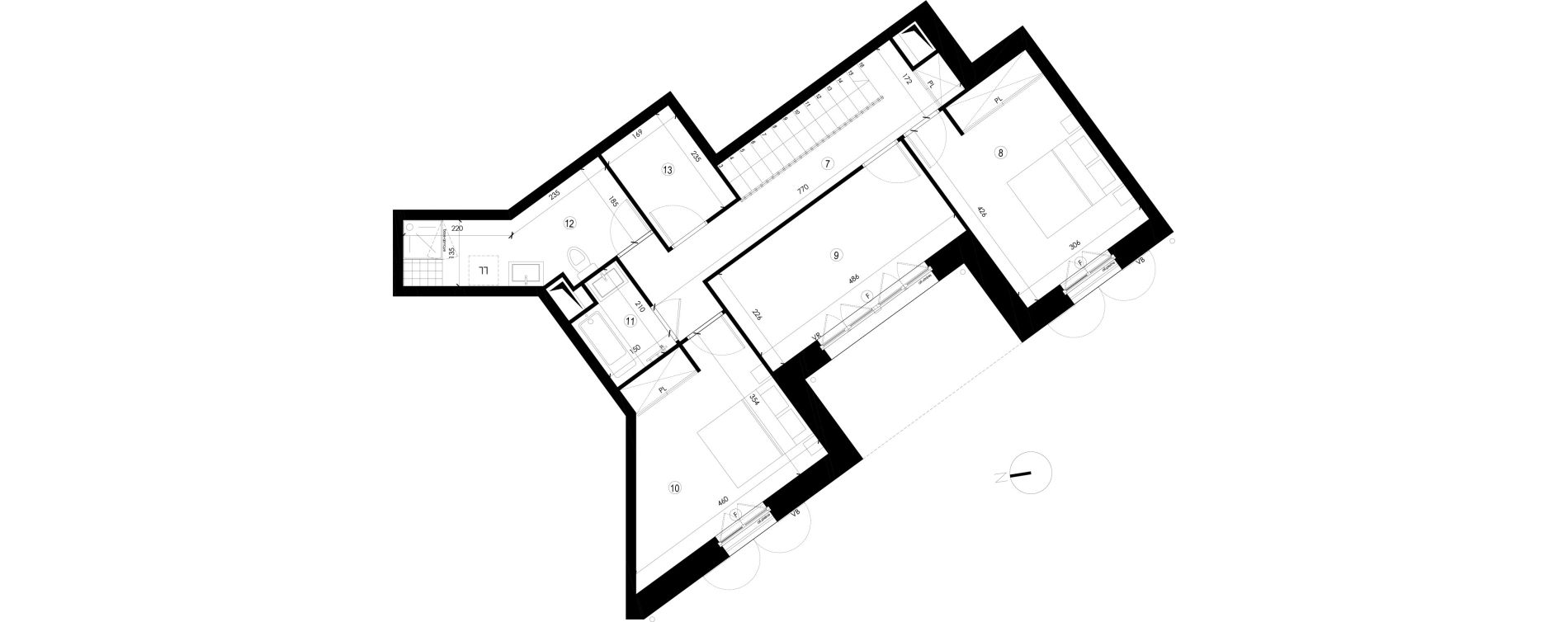 Duplex T5 de 110,90 m2 &agrave; Coupvray Les trois ormes