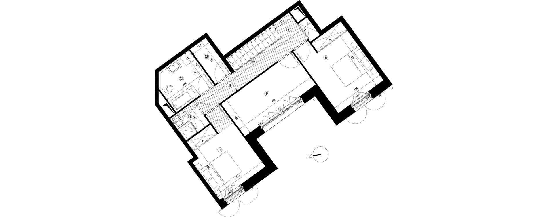 Duplex T5 de 102,80 m2 &agrave; Coupvray Les trois ormes
