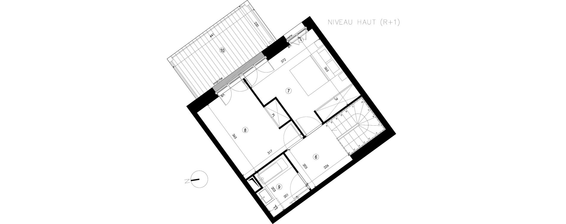 Appartement T3 de 63,00 m2 &agrave; Coupvray Les trois ormes