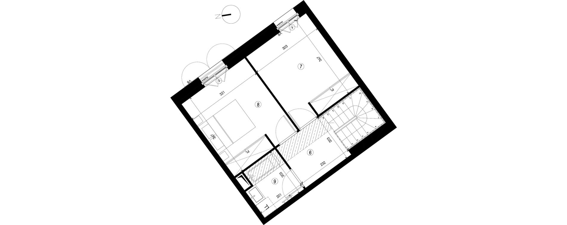 Duplex T3 de 63,40 m2 &agrave; Coupvray Les trois ormes
