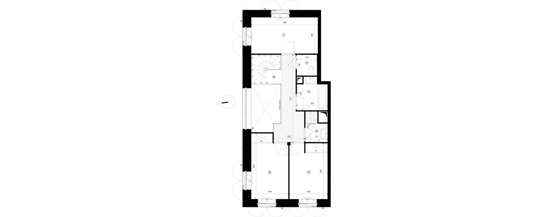 Appartement T5 de 99,80 m2 &agrave; Coupvray Les trois ormes